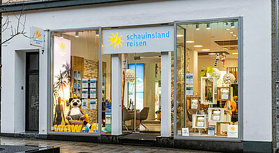 Das Schauinsland-Reisebüro Düsseldorf City. Foto: Schauinsland-Reisen